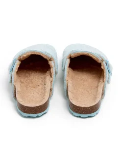 billowy Hausschuhe in Hellblau Sale