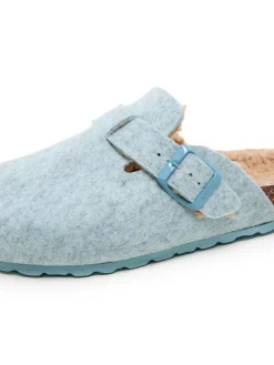billowy Hausschuhe in Hellblau Sale