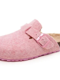 billowy Hausschuhe in Rosa><noscript><img width=