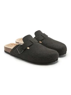 billowy Hausschuhe in Schwarz Clearance