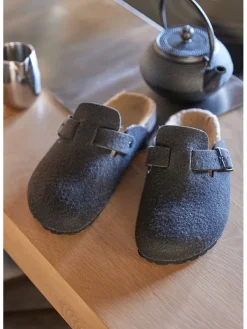 billowy Hausschuhe in Schwarz Clearance