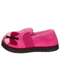 lamino Hausschuhe "Schmetterling" in Pink Online