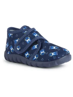 Geox Hausschuhe "Zyzie" in Blau>Kinder Hausschuhe|Hausschuhe