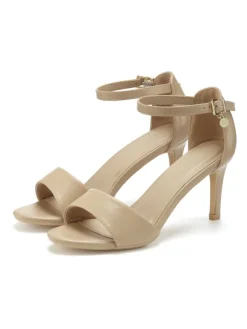 LASCANA High-Heel-Sandalette in beige>Damen Sandalen