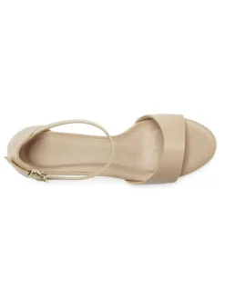 LASCANA High-Heel-Sandalette in beige>Damen Sandalen