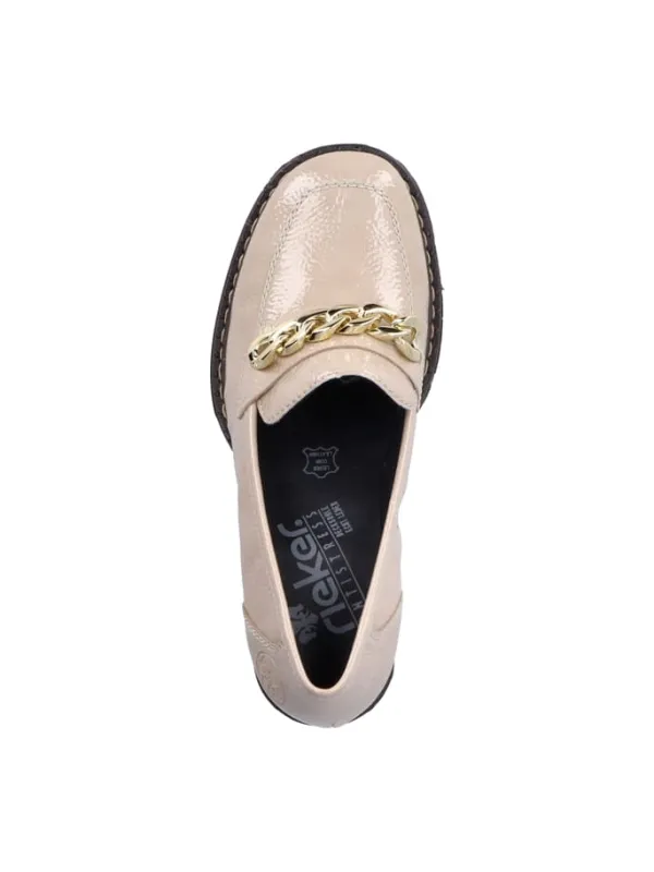 rieker Hochfrontpumps in Beige>Damen Pumps