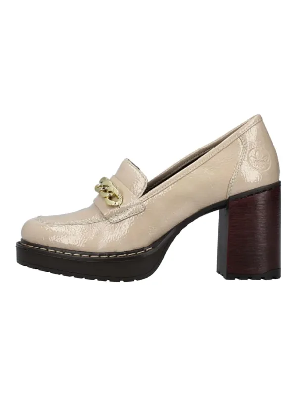 rieker Hochfrontpumps in Beige>Damen Pumps