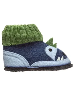 kitz pichler Hüttenschuhe "Dago" in Blau/ Grün Online