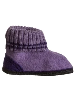kitz pichler Hüttenschuhe "Mond+Sterne" in Lila Hot