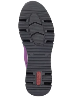 rieker Keilslipper in Lila/ Schwarz><noscript><img width=