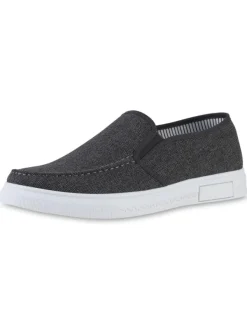VAN HILL Klassische Slippers Derek in Dunkelgrau>Herren Halbschuhe