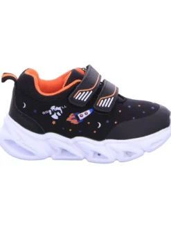 D.T. NEW YORK Klettschuhe in schwarz>Kinder Halbschuhe·Slipper