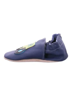 Beck Krabbelschuhe in Blau Best