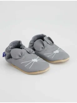 Beck Krabbelschuhe in Grau> Krabbelschuhe