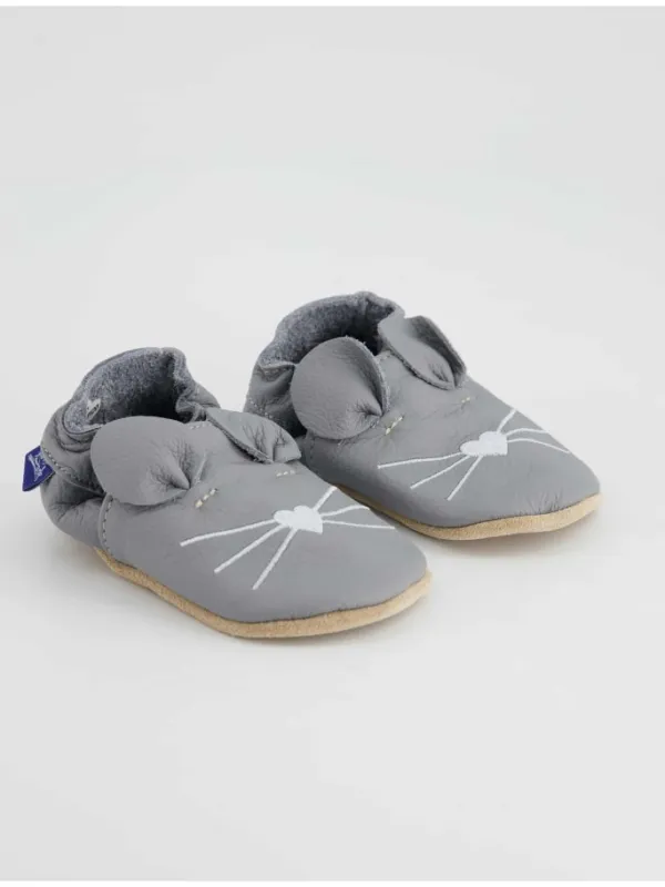 Beck Krabbelschuhe in Grau> Krabbelschuhe