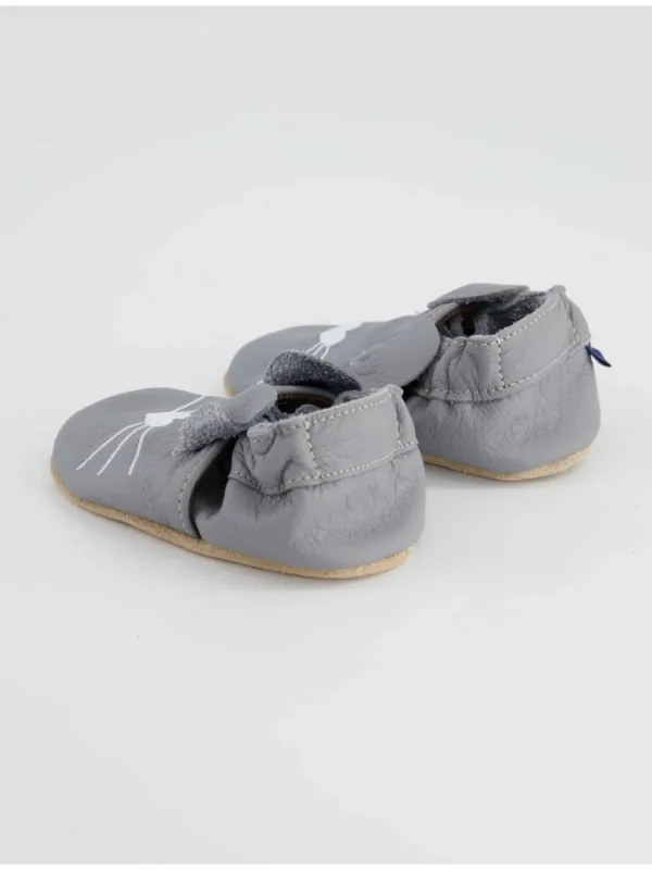 Beck Krabbelschuhe in Grau> Krabbelschuhe