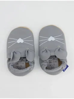Beck Krabbelschuhe in Grau><noscript><img width=