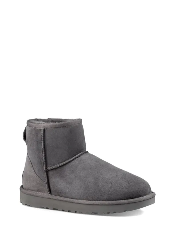 UGG Lammfell-Boots "Classic Mini II" in Grau Hot