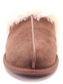 UGG Lammfell-Hausschuhe "Scuffette II" in Braun>Damen Clogs & Pantoletten|Hausschuhe