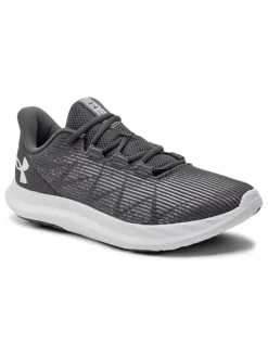 Under Armour Laufschuhe "Charged Speed Swift" in Grau/ Weiß