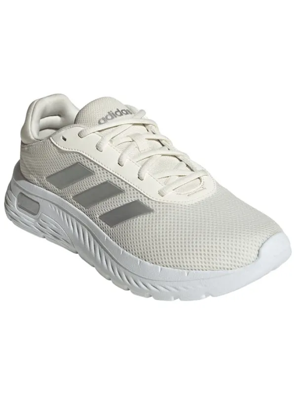 adidas Laufschuhe "Cloudfoam Comfy" in Creme/ Silber Clearance