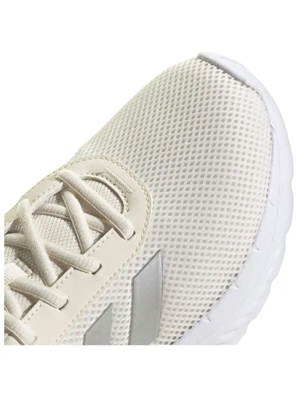 adidas Laufschuhe "Cloudfoam Comfy" in Creme/ Silber Clearance