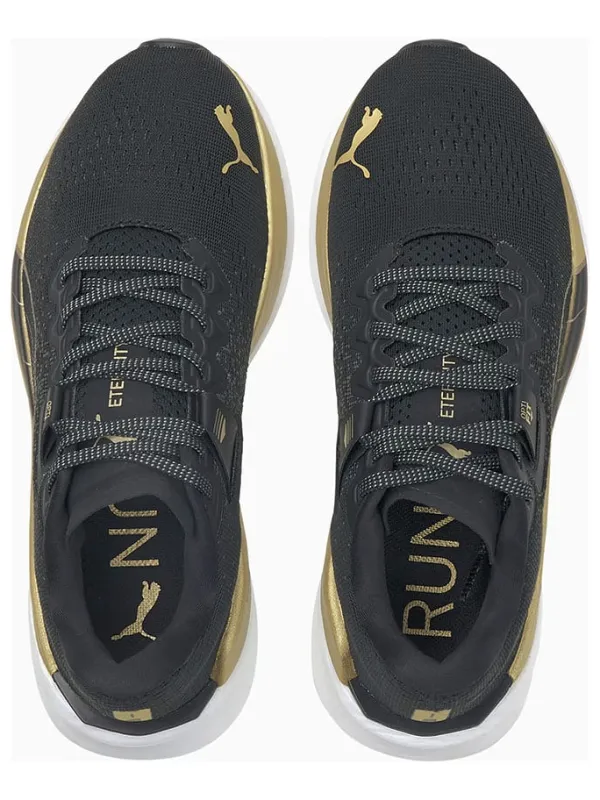 Puma Laufschuhe "Eternity Nitro" in Schwarz/ Gold>Damen Outdoor- & Sportschuhe
