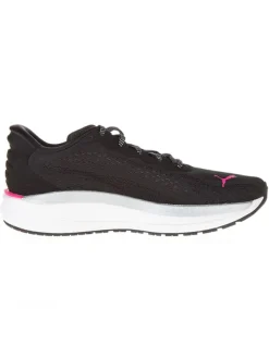 Puma Laufschuhe "Magnify Nitro Knit" in Schwarz/ Weiß/ Pink>Damen Outdoor- & Sportschuhe