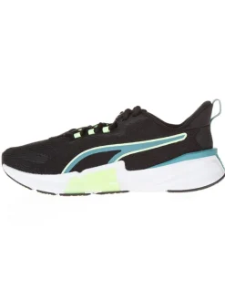 Puma Laufschuhe "PWR XX Nitro Luxe" in Schwarz/ Hellblau/ Weiß Discount