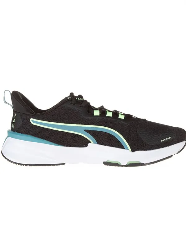 Puma Laufschuhe "PWR XX Nitro Luxe" in Schwarz/ Hellblau/ Weiß Discount
