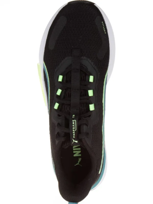 Puma Laufschuhe "PWR XX Nitro Luxe" in Schwarz/ Hellblau/ Weiß Discount
