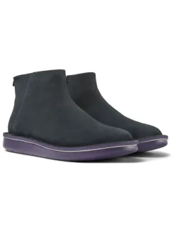 Camper Leder-Ankle-Boots in Schwarz>Damen Stiefeletten
