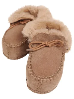 Kaiser Naturfellprodukte Leder-Babyhausschuhe "2000" in Braun Online