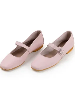 Anna Morellini Leder-Ballerinas "Amanata" in Rosa>Damen Ballerinas