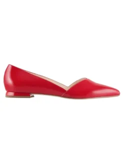 Högl Leder-Ballerinas "Boulevard 10" in Rot Clearance