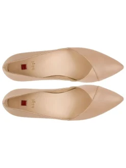 Högl Leder-Ballerinas "Boulevard 10" in Beige Discount