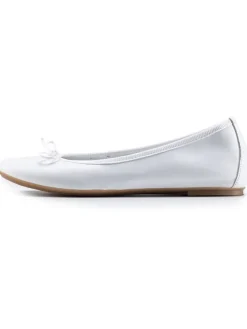 Anna Morellini Leder-Ballerinas "Eridinetta" in Weiß>Damen Ballerinas