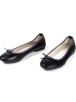 Anna Morellini Leder-Ballerinas "Evanna" in Schwarz Discount