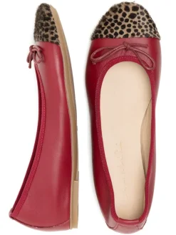 Anna Morellini Leder-Ballerinas