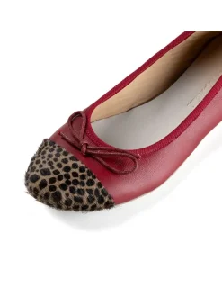 Anna Morellini Leder-Ballerinas