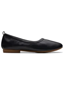 Clarks Leder-Ballerinas "Fawna" in Schwarz>Damen Ballerinas