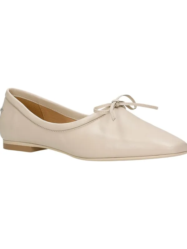 Wojas Leder-Ballerinas in Beige>Damen Ballerinas
