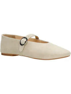 Wojas Leder-Ballerinas in Beige Online