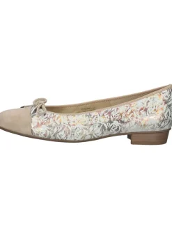 Ara Shoes Leder-Ballerinas in Beige>Damen Ballerinas