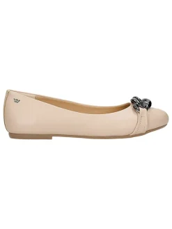 Wojas Leder-Ballerinas in Beige Discount