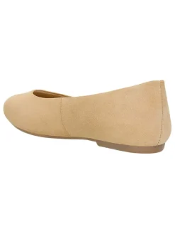 Wojas Leder-Ballerinas in Beige><noscript><img width=