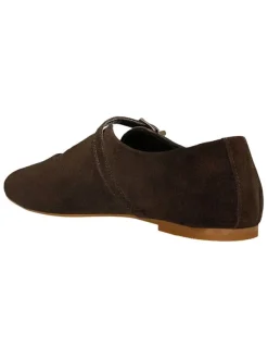 Wojas Leder-Ballerinas in Braun New