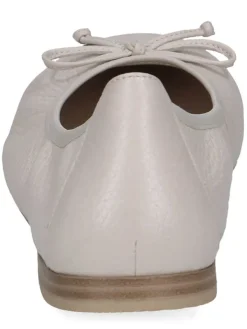 Caprice Leder-Ballerinas in Creme>Damen Ballerinas