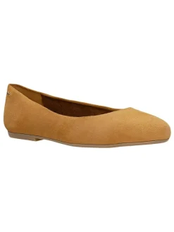 Wojas Leder-Ballerinas in Hellbraun>Damen Ballerinas