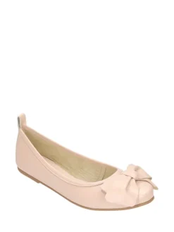 Wojas Leder-Ballerinas in Rosa New